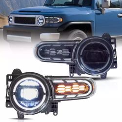 FJ cruiser Custom Headlights 
