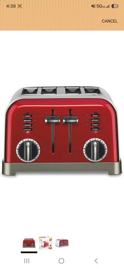 Cuisinart 4-Slice Metal Classic Toaster (Metallic Red)