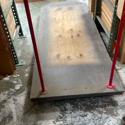 Long Platform With Wheels To Move Stuff 8’’ X 3’’ - Pick Up Only 