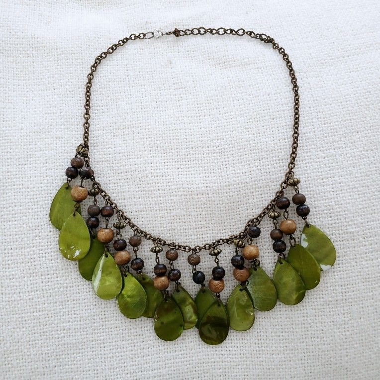 Beaded Pattern Necklace