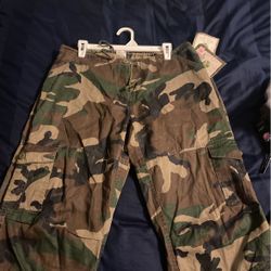 Camo Cargo Pants And Jackets