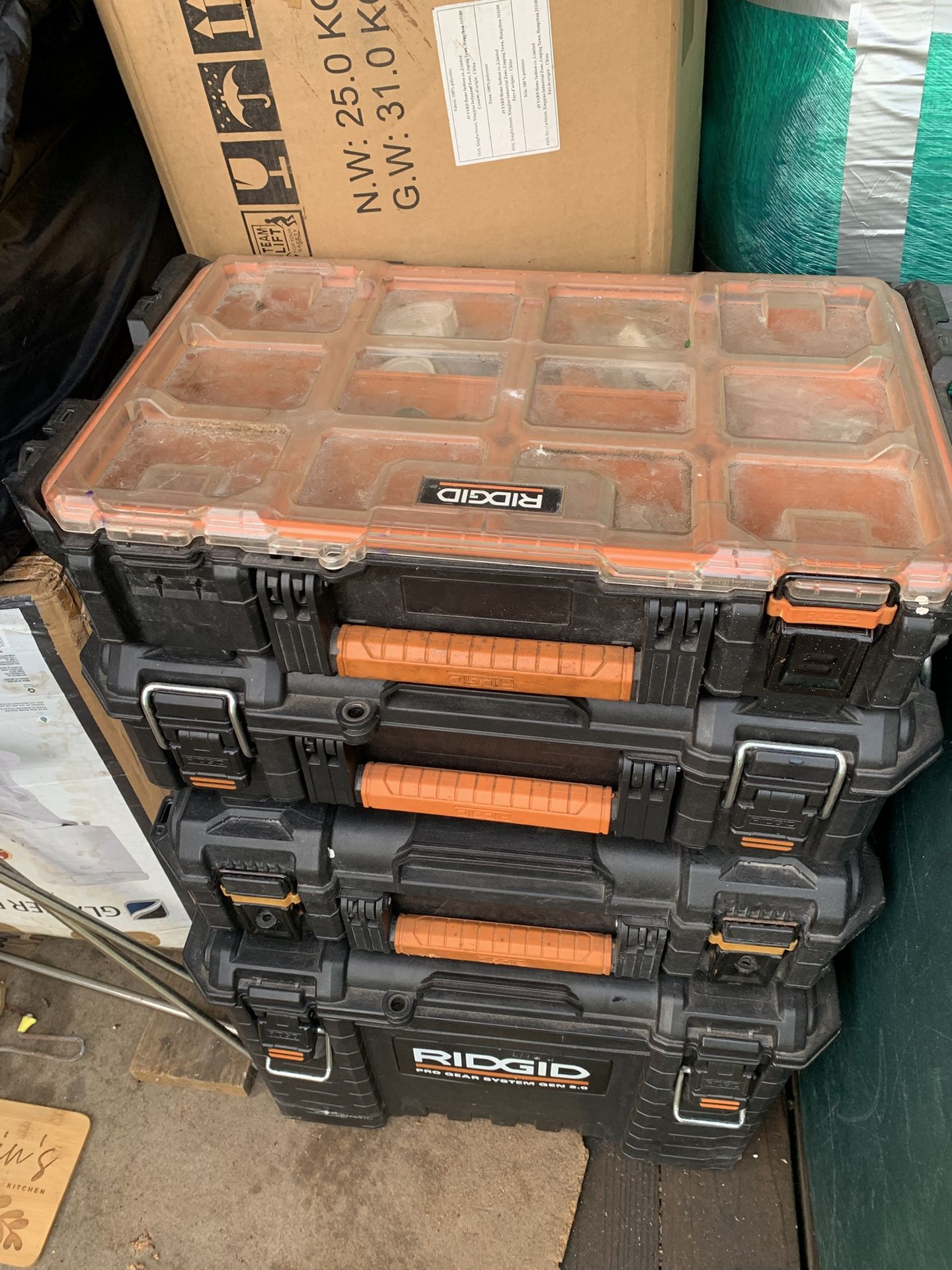 Caja De Herramientas RIDGiD
