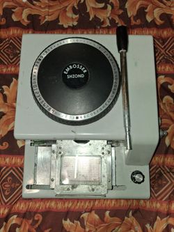 Shzond Embosser