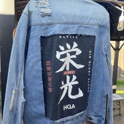 His Glory Only Men’s Jean Jacket