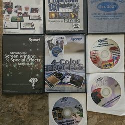 Ryonet DVD screen printing