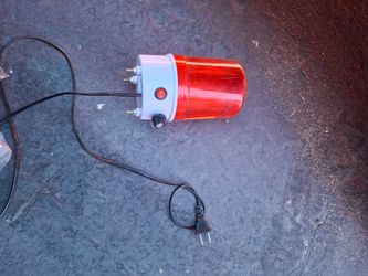 110volt red strobe light