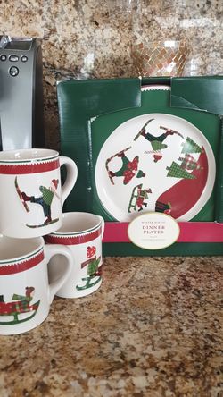 winter dining set 8 items