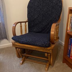 Wooden Glider Rocking Chair