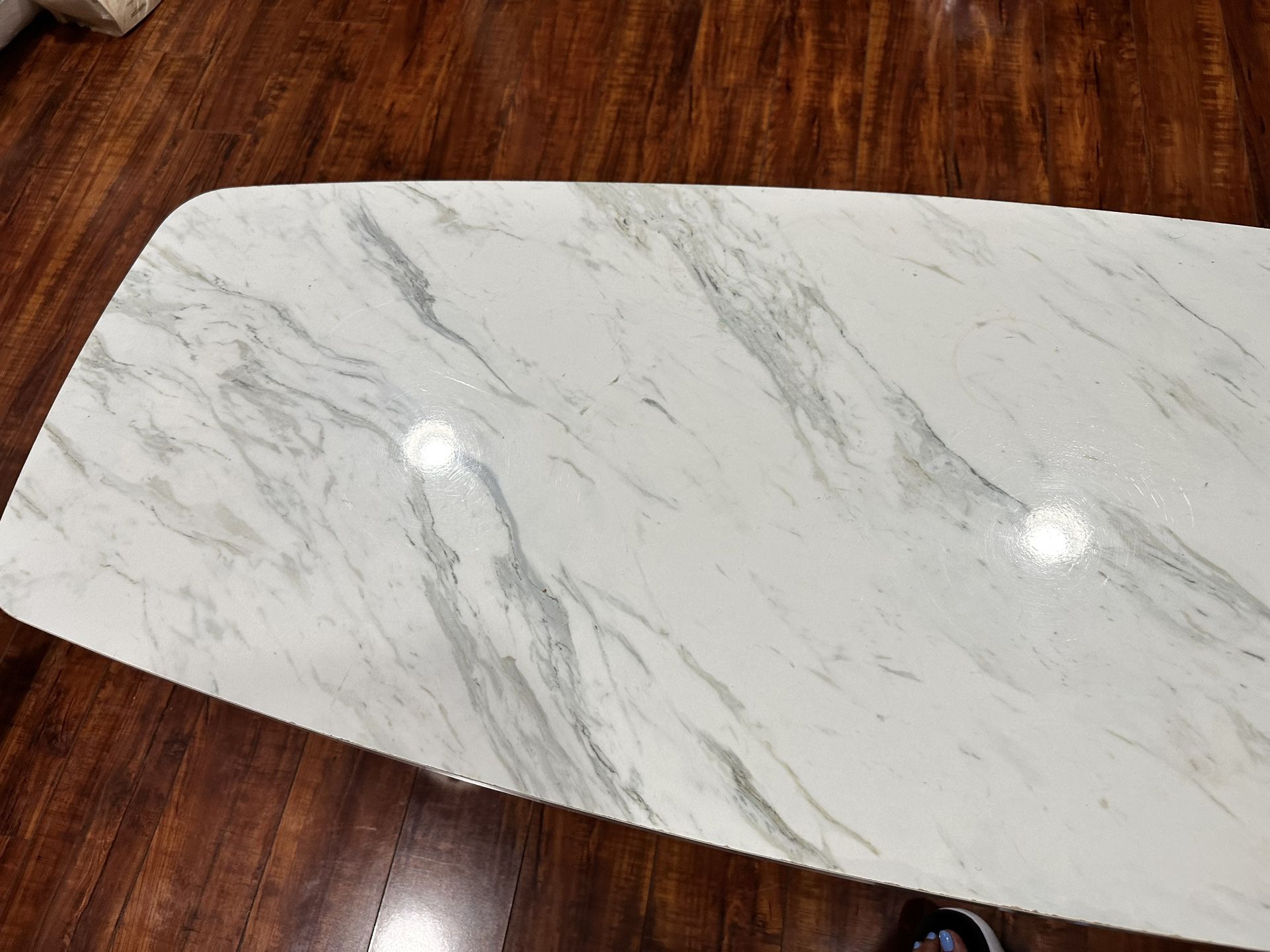 Faux Marble Table