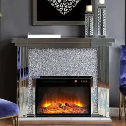 Electric Fireplace TV Stand Heater Energy Saver with Remote Control🔥NEW