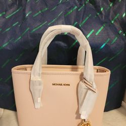 Michael Kors Jet Set Travel X Small Tote - Powder Blush (35T9GTVT0L)
