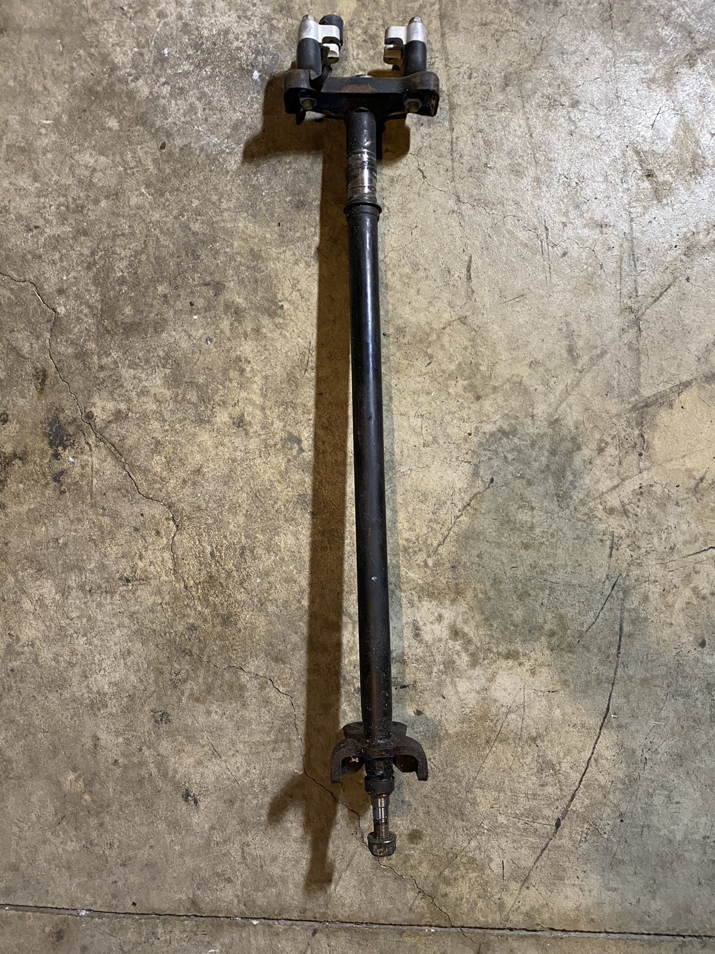 TRX 250r stock steering stem w/ handle bar clamp