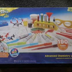 New Sealed Advanced Chemistry Lab By Edu Science 190 Activities STEM Toy