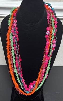 Real Mix Stone Necklace Just $5