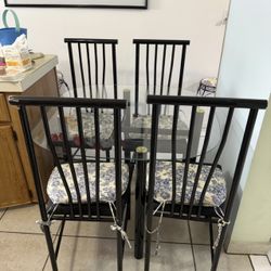 Dining Room Set 4 Chairs