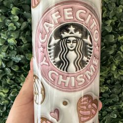 Cafecito Y Chismes 3D Tumbler 