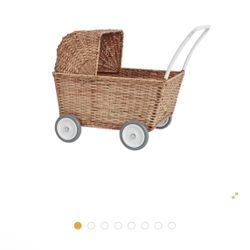 Kids Rattan stroller - Toys