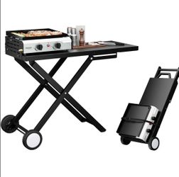 2 Burner foldable griddle