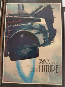 Back to the Future II Framed Movie Poster