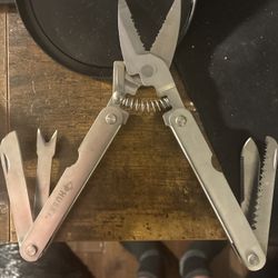 Husky Shear Multi-Tool – Stainless, Folding, Spring-Loaded