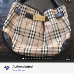 Burberry Hobo Shoulder Bag