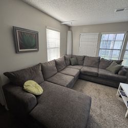 Large J Shape Couch 
