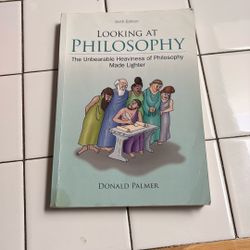 Textbook Looking At Philosophy 