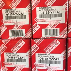 Toyota oil filters part number 04152-YZZA1 Ablo Espanol And Also INSTALLATION DIAGNOSE AND GENERAL REPAIR JUST ASK 