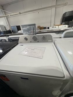 Maytag Top Load Washing Machine White