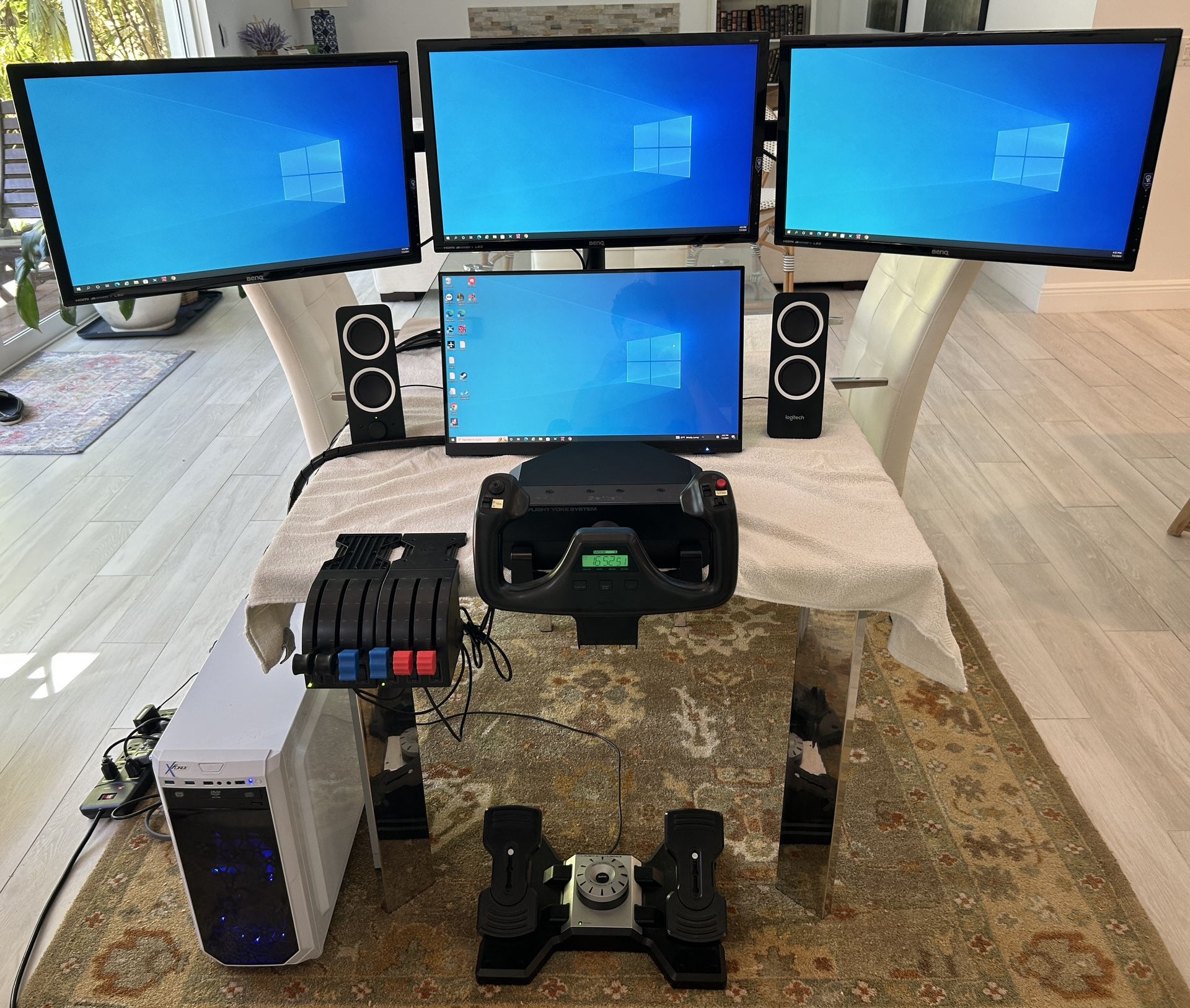 Flight Sim Computer Case Flight sim gaming computer | Easystorageshop.com