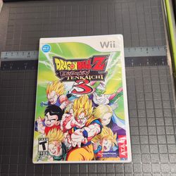 Dragon Ball Budokai Tenkaichi 3 Wii