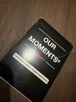Our Moments Couples Edition Card Game