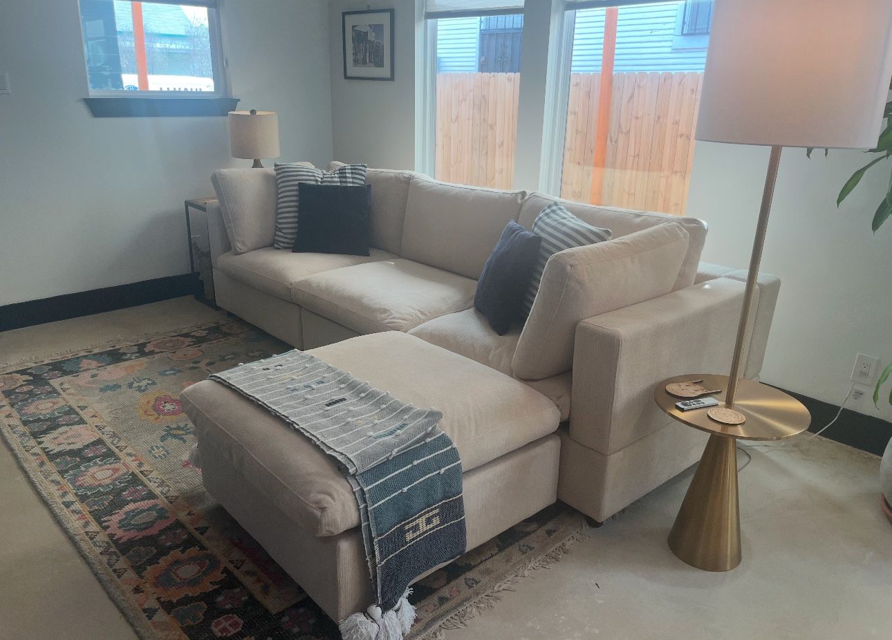 4 Piece Sectional Cloud Couches