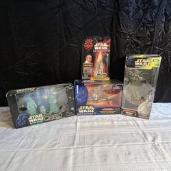 Star Wars collectible items. All for one price!