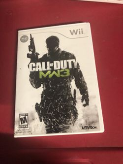 Call Of Duty Modern Warfare 3 wii 