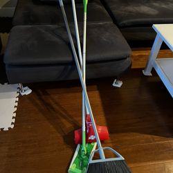 Broom, Swift, Carpet Brush, Cleaning Set 