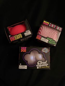 Limited Needoh Squeeze Toys / Rare & Brand New / Sealed
