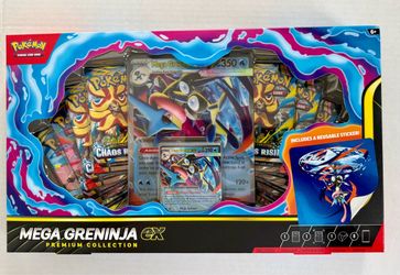 Pokémon Mega Greninja ex Premium Collection Box