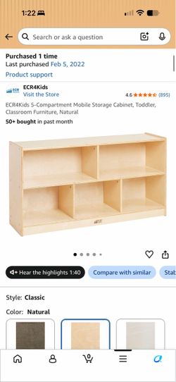 kids shelf ecr4kids montessori