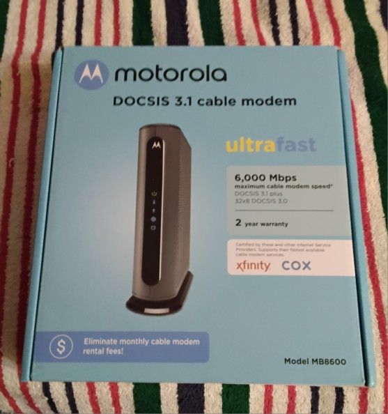 Motorola DOCSIS 3.1 Cable Modem