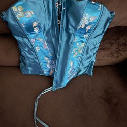 Beautiful Xl Turquoise Corset 
