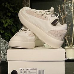 Adidas Y-3 AJATU COURT LOW Size 10 1/2 US