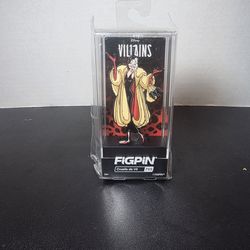 FiGPiN Disney Villains Cruella de Vil (755) Pin