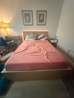IKEA Malm Bed Frame and Mattress