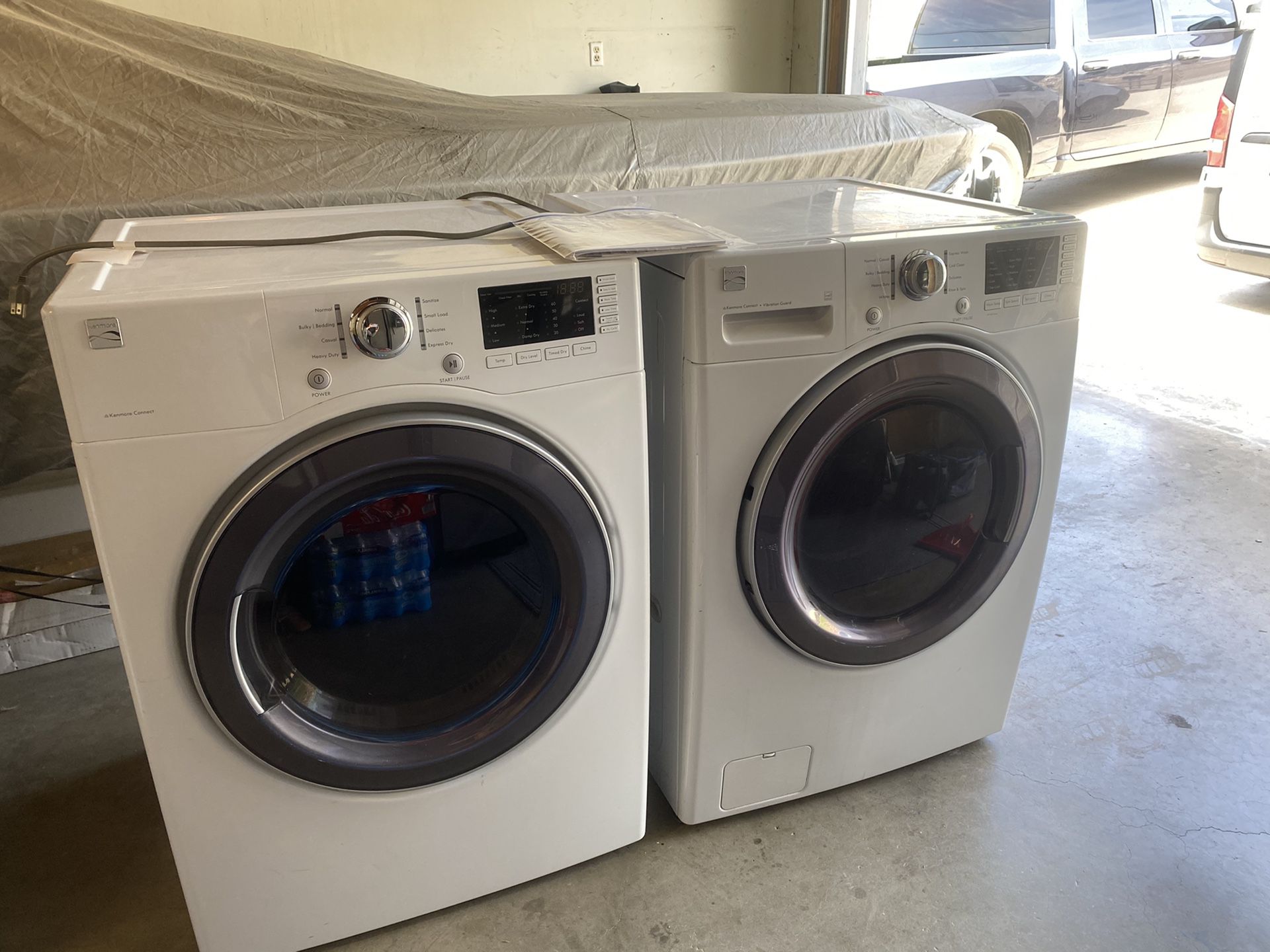 Kenmore Connect Washer and Dryer