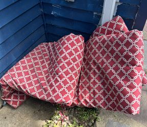 Pair Of Lounge Chair Cushions 