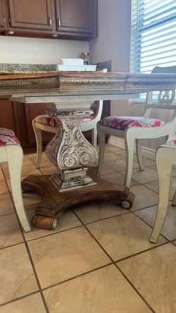 Table and chair set
