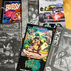 Sega Genesis Manual 