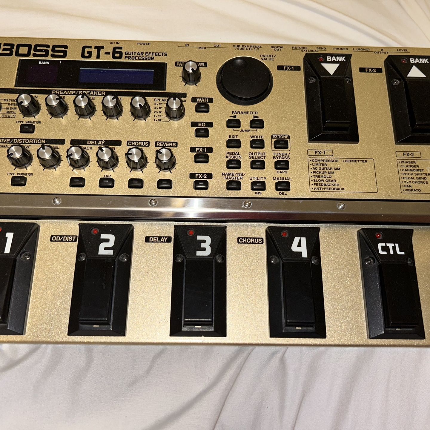 BOSS GT-6 Guitar Effects Processor for Sale in Donna, TX - OfferUp
