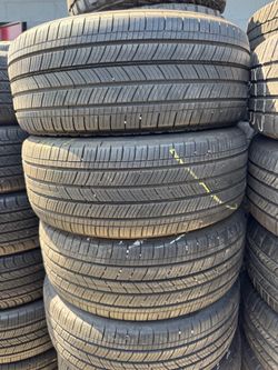 215/50r17 Michelin tires en excelentes condiciones de vida las 4